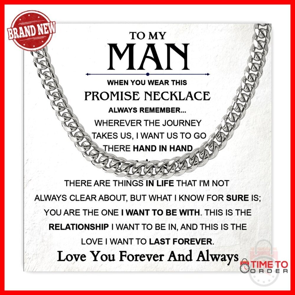 Men's Stainless Steel Cuban Chain Necklace Adjustable 18-22 Inch Gift Set